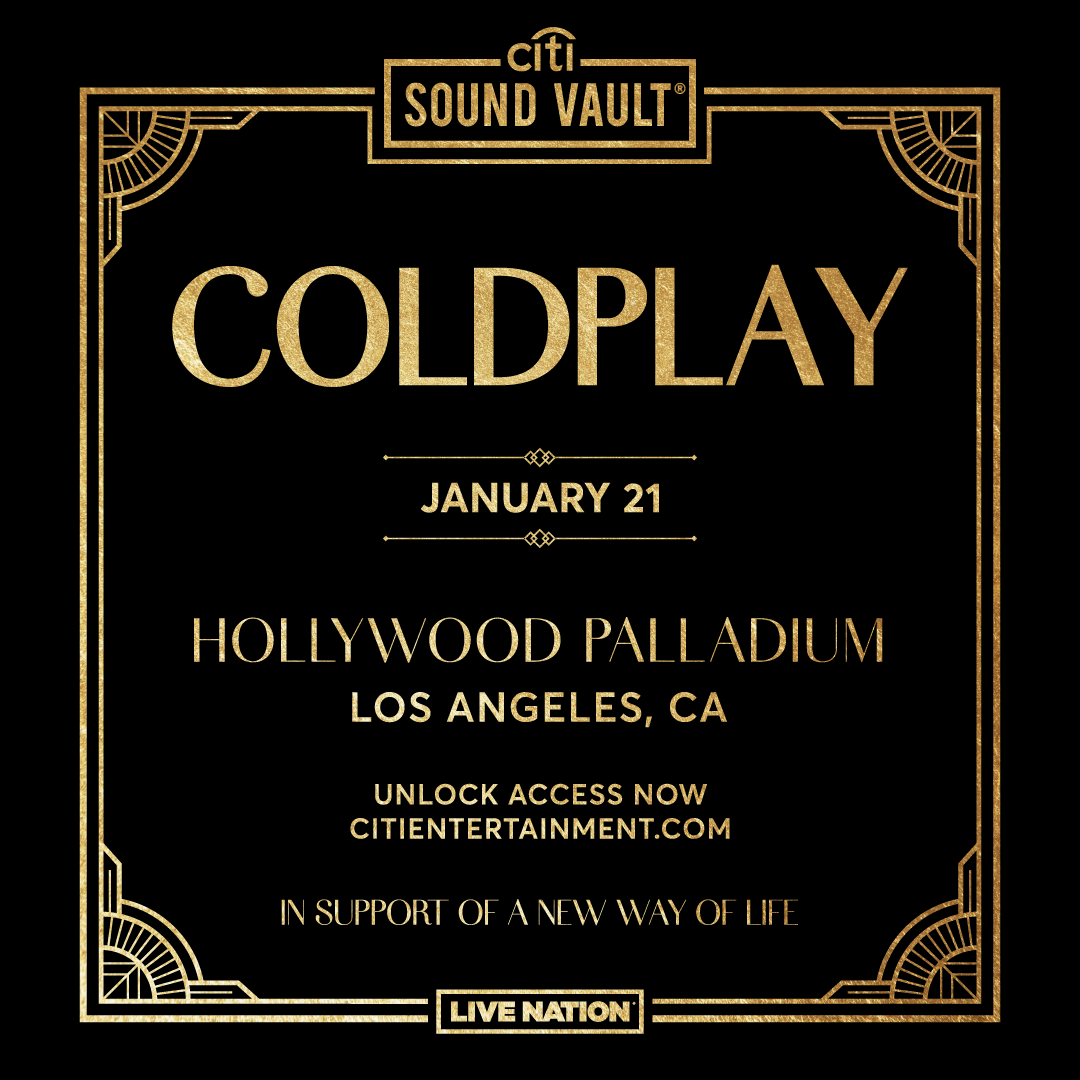 Citi Sound Vault fundraiser in LA on January 21